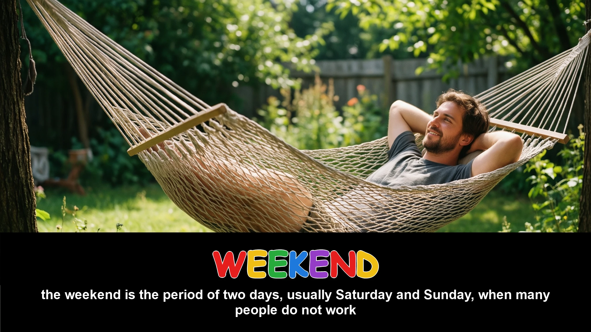 English Illustration for weekend